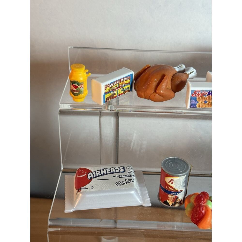 Huge Vintage 80s 90s Grocery Barbie Food Pantry Produce Frozen Bottles Goods - Picture 7 of 9